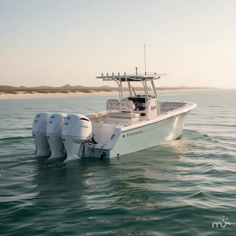 Slide: The Image of Sportsman Open 252 Center Console 2026 - 2