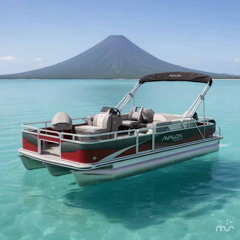 Slide: The Image of Avalon Venture 19 QUAD FISH-90HP 2026 - 2
