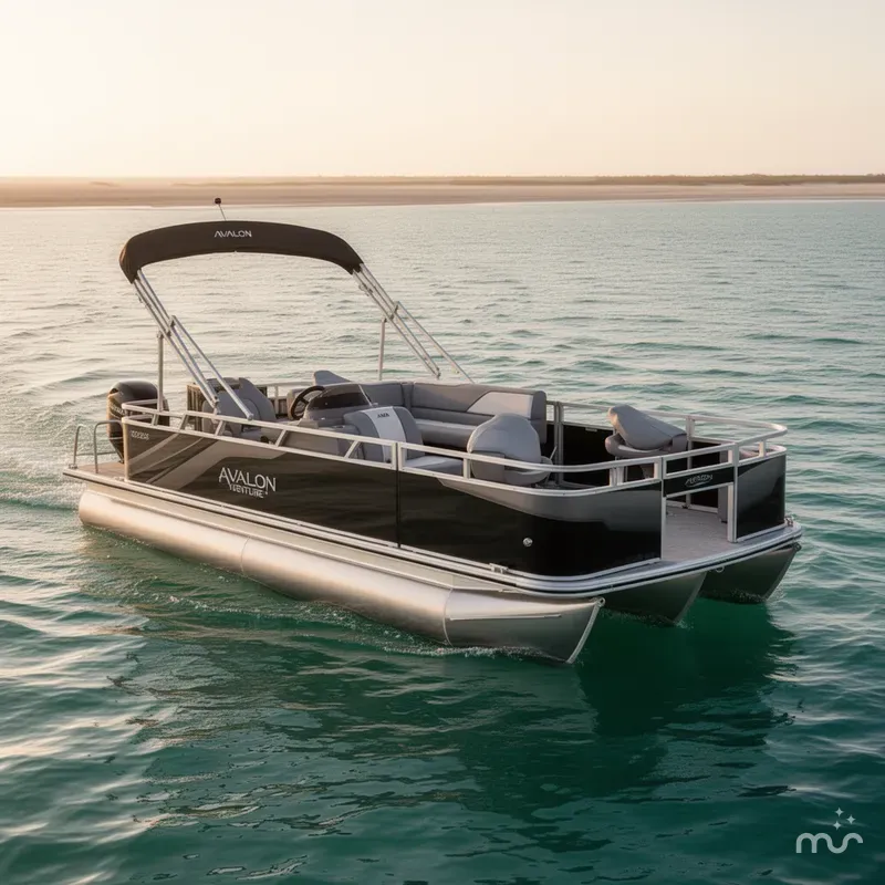 Slide: The Image of Avalon Venture 19 QUAD FISH-90HP 2026 - 2
