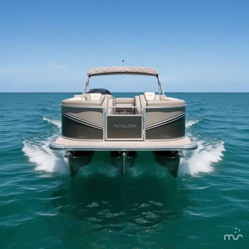 Slide: The Image of Avalon LSZ 25 QUAD LOUNGER-TRITOON 200HP 2026 - 1