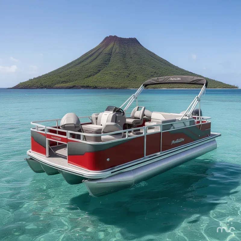 Slide: The Image of Avalon Venture 19 QUAD FISH-90HP 2026 - 2
