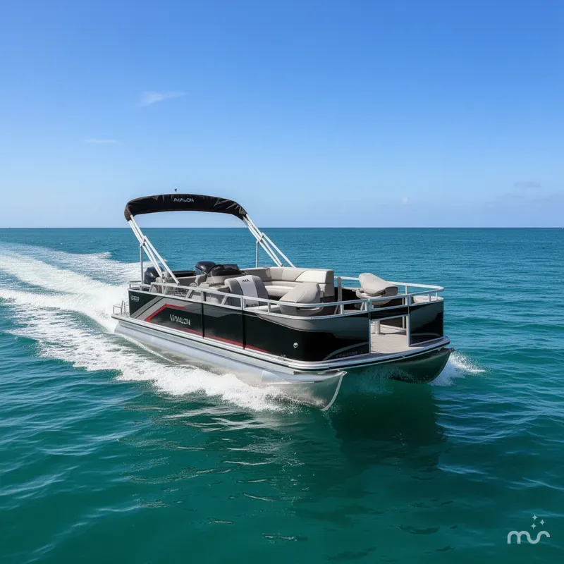 Slide: The Image of Avalon Venture 19 QUAD FISH-90HP 2026 - 2