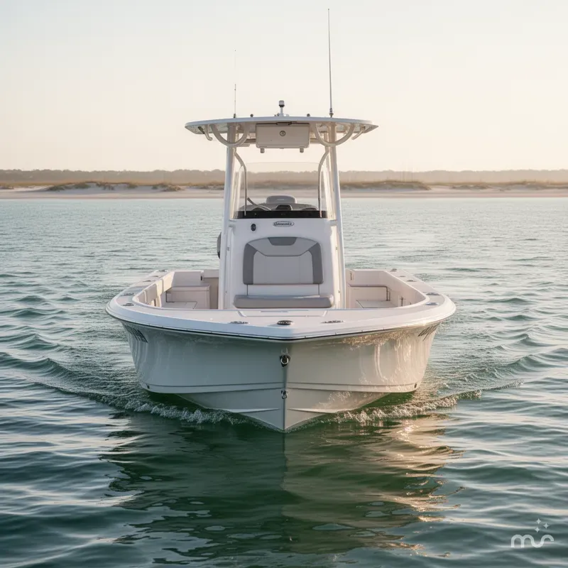 Slide: The Image of Sportsman Masters 267OE Bay Boat 2020 - 2