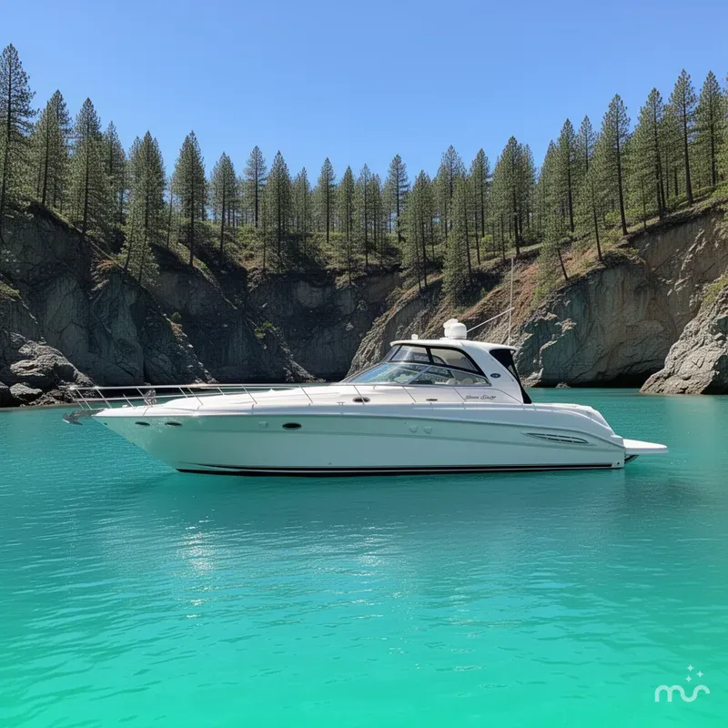 Slide: The Image of Sea Ray Sundancer 460 2003 - 2