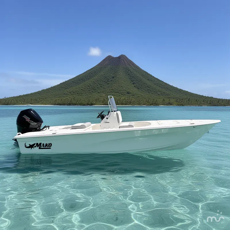 Slide: The Image of Mako 18 Pro Skiff 2026 - 2