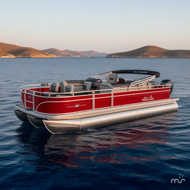 The Image of Sun Tracker Fishin' Barge 22 DLX 2026 - 0