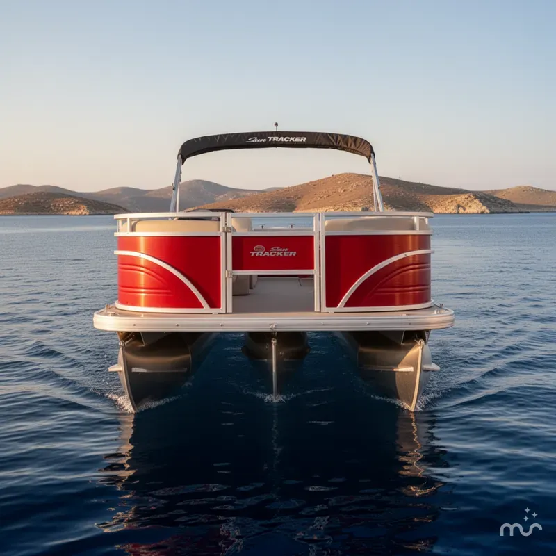 Slide: The Image of Sun Tracker Fishin' Barge 22 DLX 2026 - 1