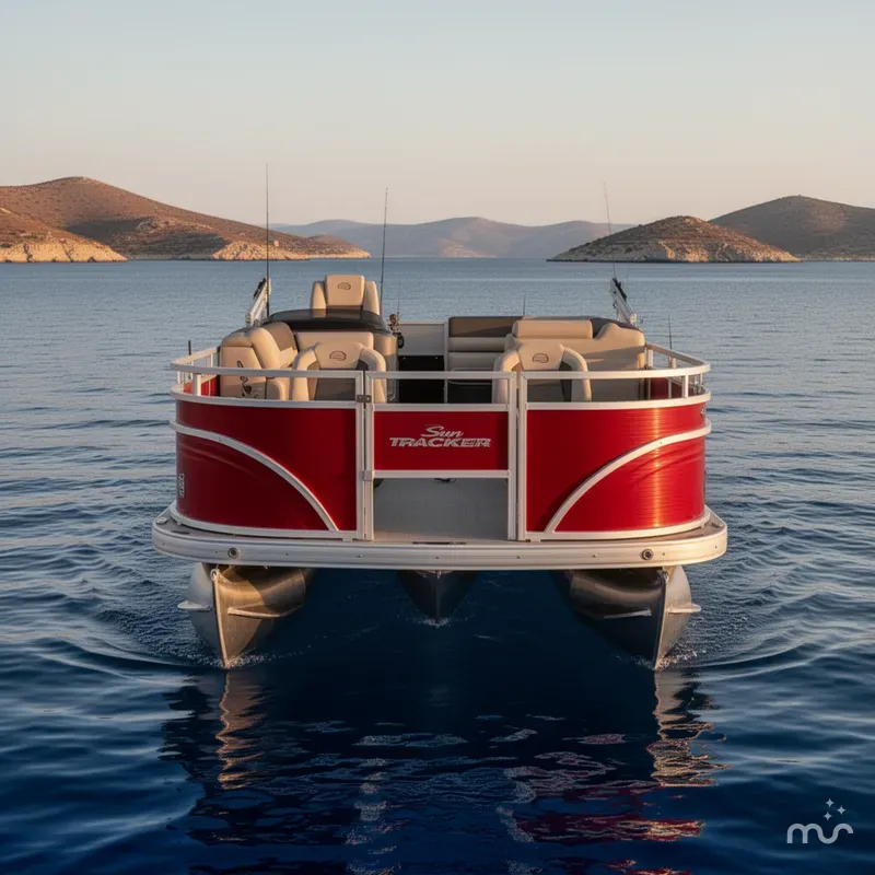 Slide: The Image of Sun Tracker Fishin' Barge 22 DLX 2026 - 3