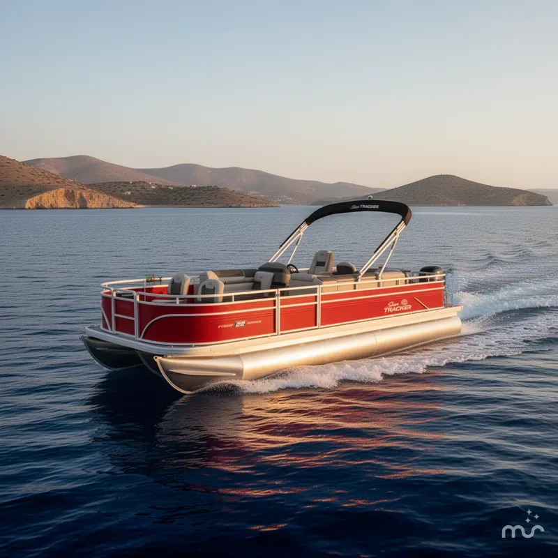 Slide: The Image of Sun Tracker Fishin' Barge 22 DLX 2026 - 4