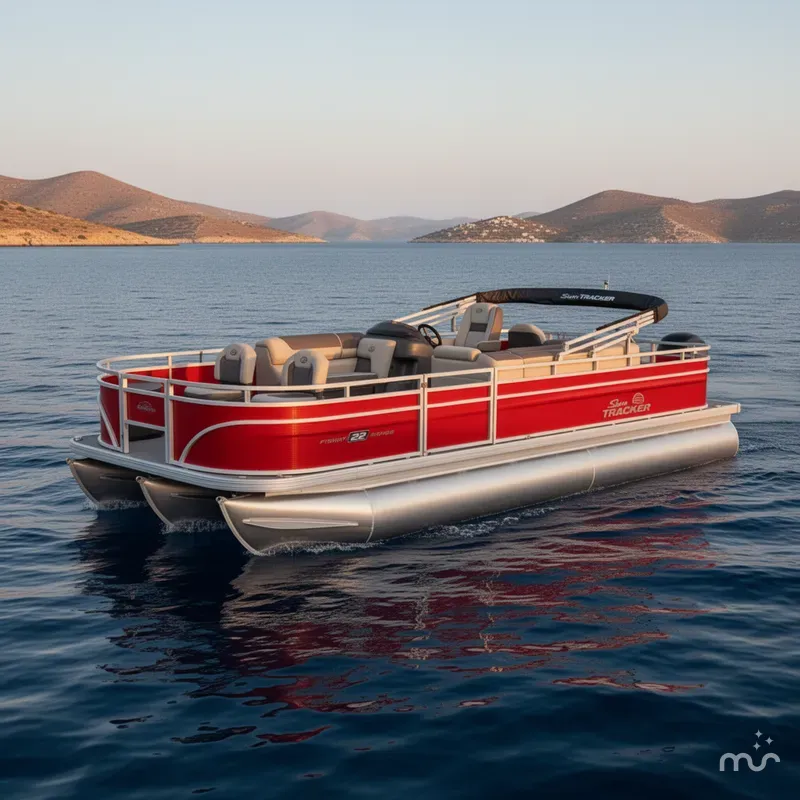 The Image of Sun Tracker Fishin' Barge 22 DLX 2026 - 0