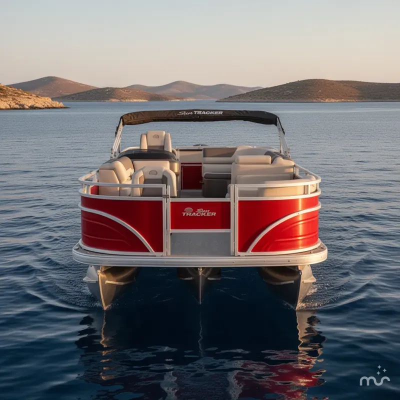 Slide: The Image of Sun Tracker Fishin' Barge 22 DLX 2026 - 3