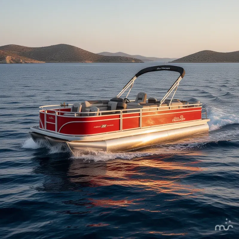 Slide: The Image of Sun Tracker Fishin' Barge 22 DLX 2026 - 4