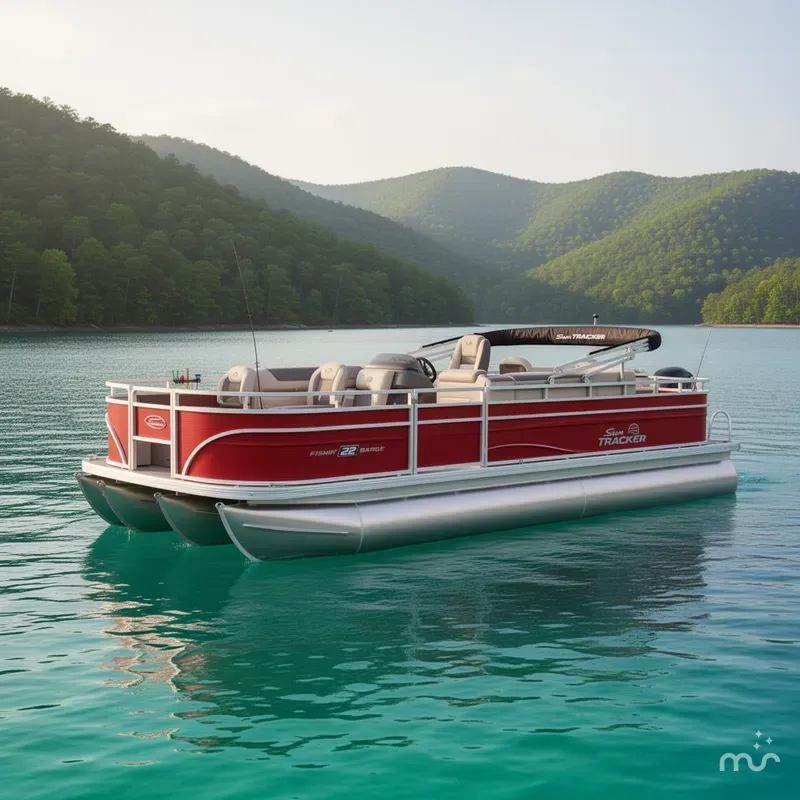 The Image of Sun Tracker Fishin' Barge 22 DLX 2026 - 0