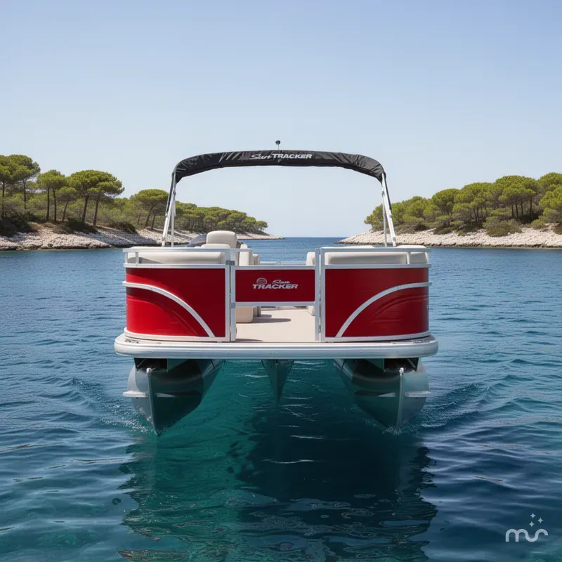 Slide: The Image of Sun Tracker Fishin' Barge 22 DLX 2026 - 1
