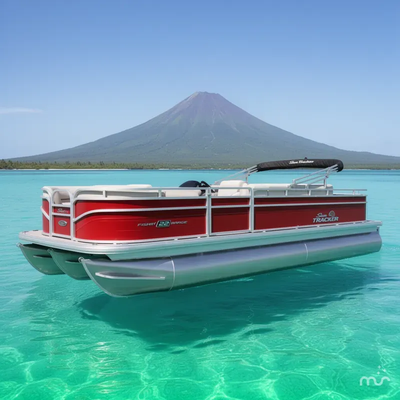The Image of Sun Tracker Fishin' Barge 22 DLX 2026 - 0