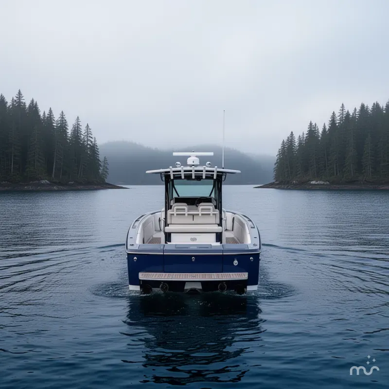 Slide: The Image of Nor-Tech 390 Sport Center Console 2025 - 3
