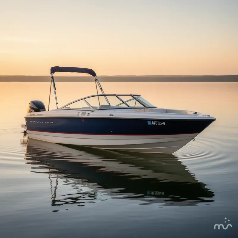 Slide: The Image of Bayliner 215 Bowrider 2004 - 0