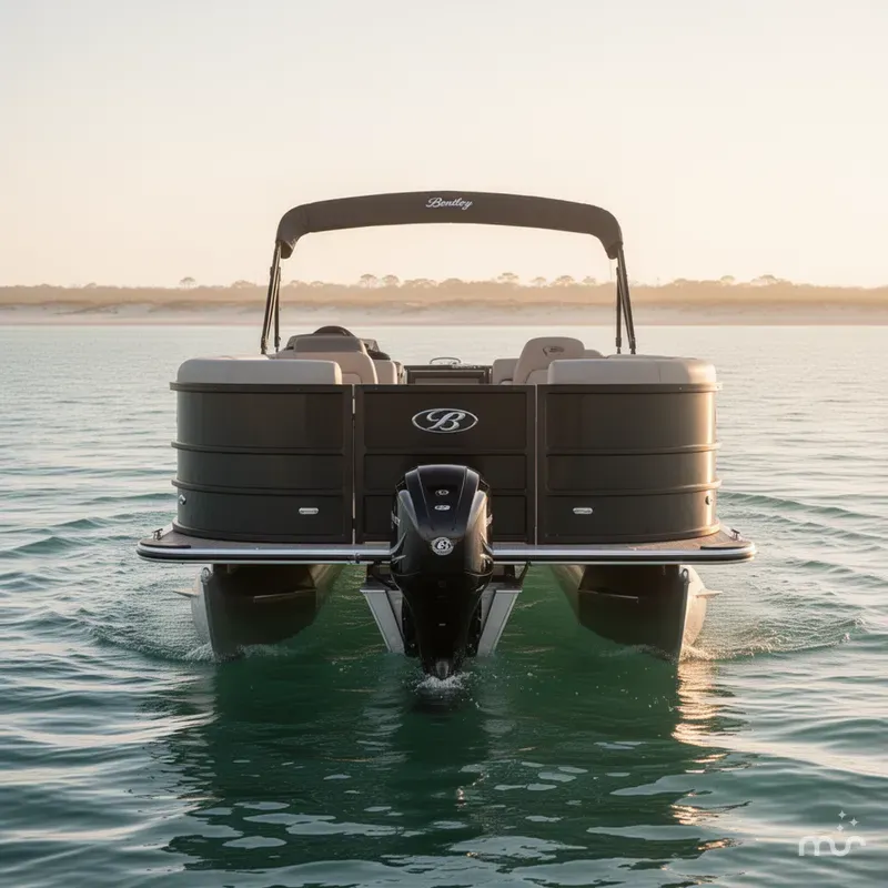 Slide: The Image of Bentley Pontoons 223 Legacy Swingback 2026 - 1