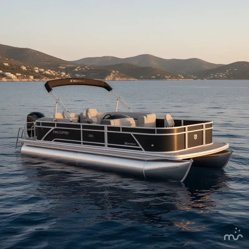 The Image of Godfrey Sweetwater Xperience 20' Single Flip Lounge Pontoon - 2086 SFLX 2026 - 0