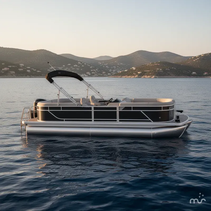 Slide: The Image of Godfrey Sweetwater Xperience 20' Single Flip Lounge Pontoon - 2086 SFLX 2026 - 2