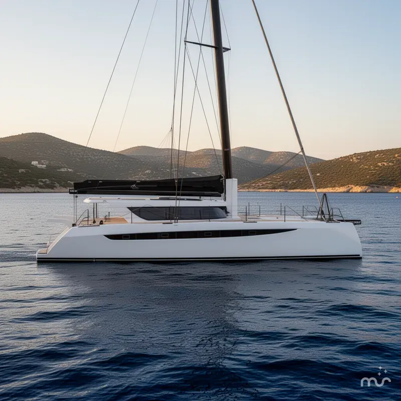 Slide: The Image of HH Catamarans HH55 2017 - 2