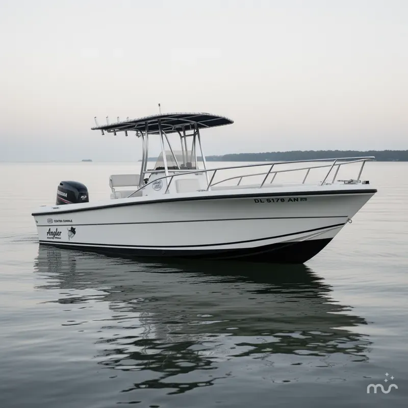 Slide: The Image of Angler 22 Center Console 1998 - 0