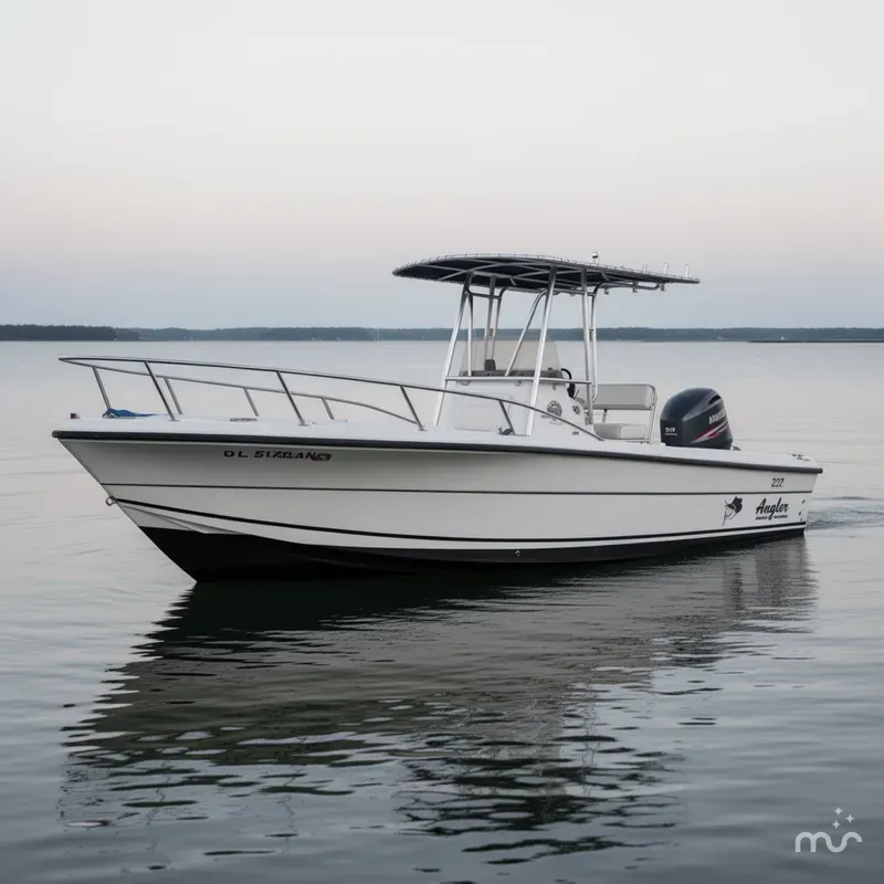 Slide: The Image of Angler 22 Center Console 1998 - 1