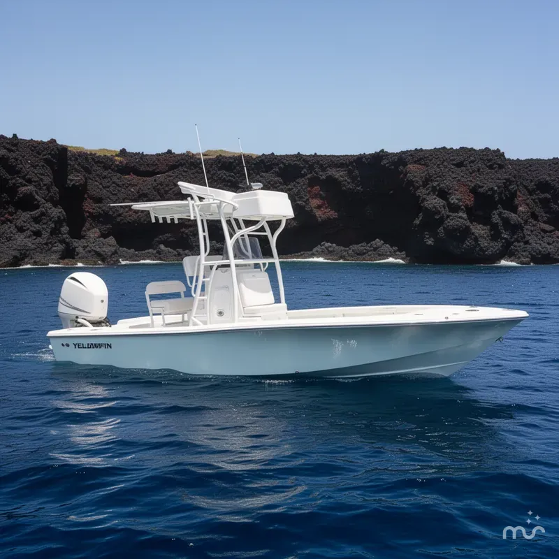 Slide: The Image of Yellowfin 24 Bay CE 2026 - 2