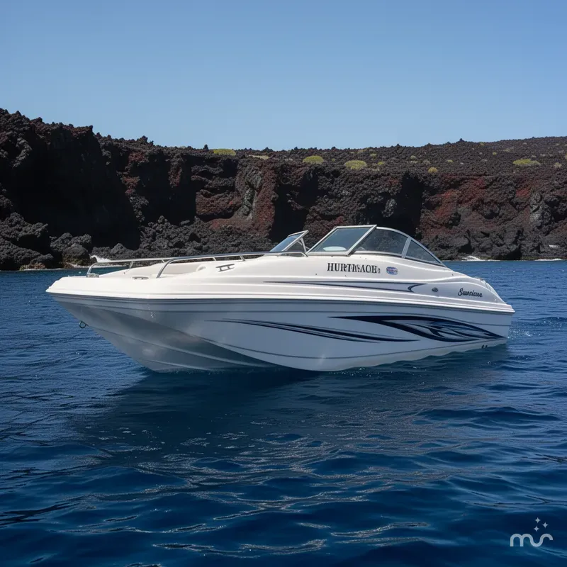 The Image of Hurricane SunDeck 195 OB 2008 - 0