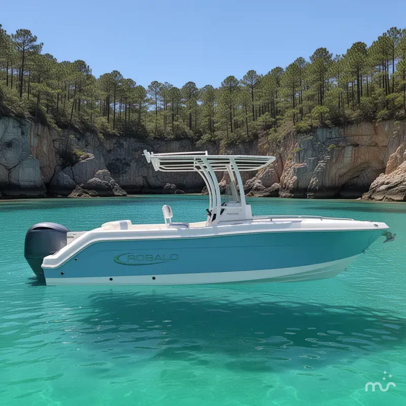 Slide: The Image of Robalo R222 Center Console 2024 - 2