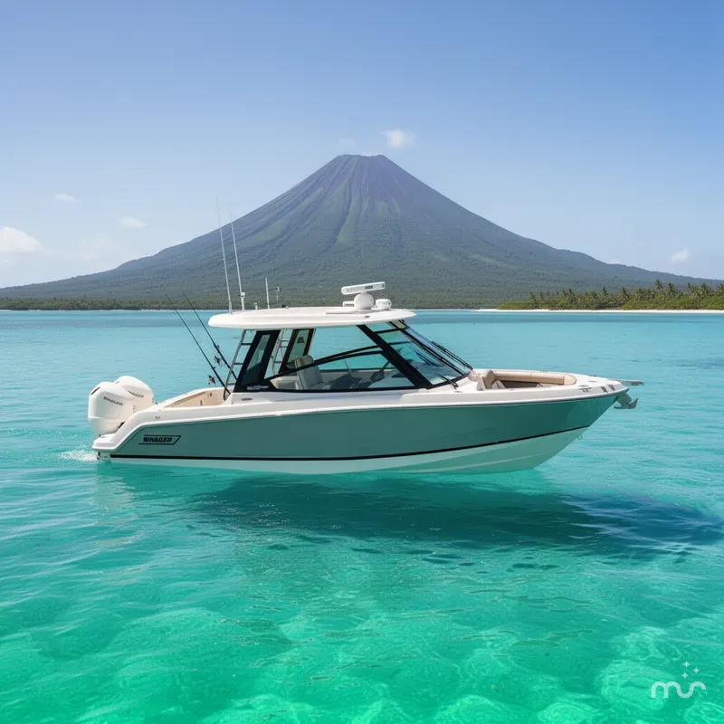 Slide: The Image of Boston Whaler 330 Vantage 2026 - 2