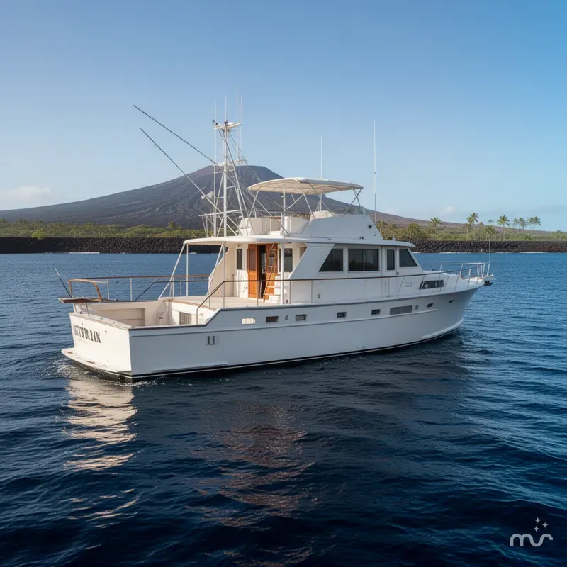The Image of Hatteras 58 Yacht Fisherman 1973 - 0