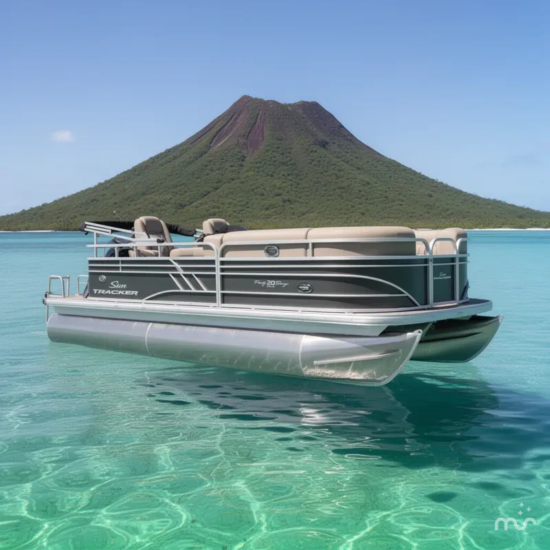 The Image of Sun Tracker 20 Party Barge DLX 2022 - 0