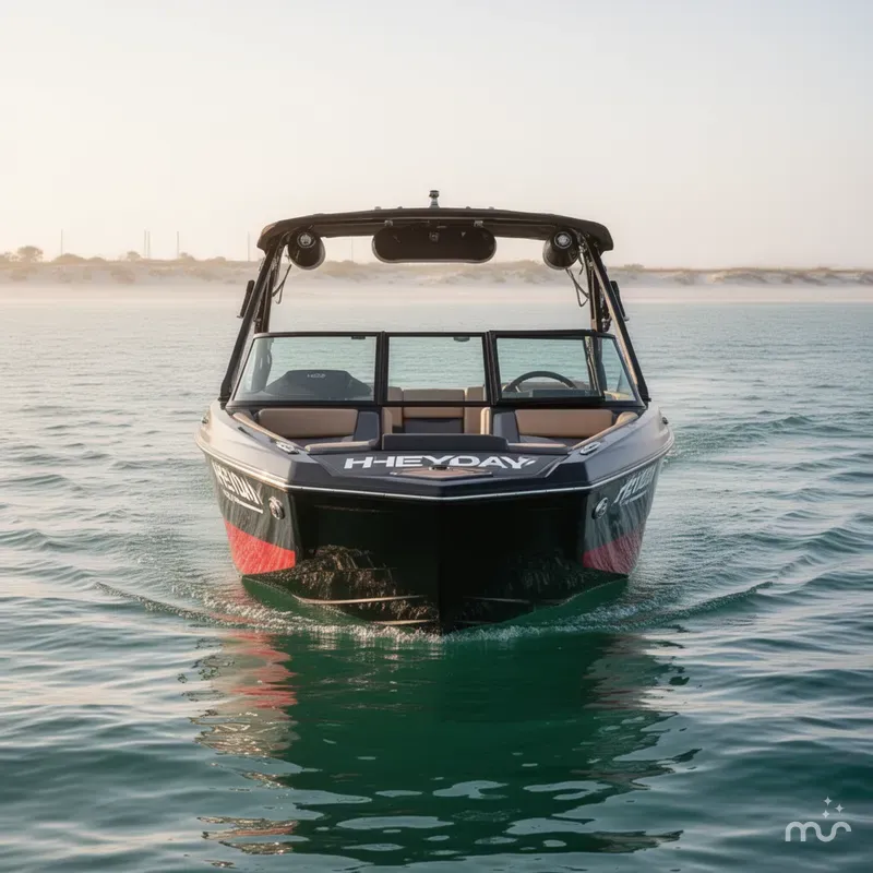 Slide: The Image of Heyday Wake Boats H22 2026 - 2