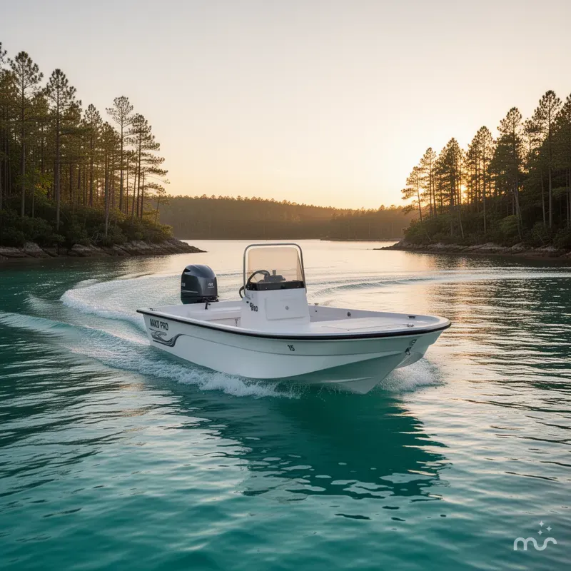 Slide: The Image of Mako Pro Skiff 15 CC 2026 - 2