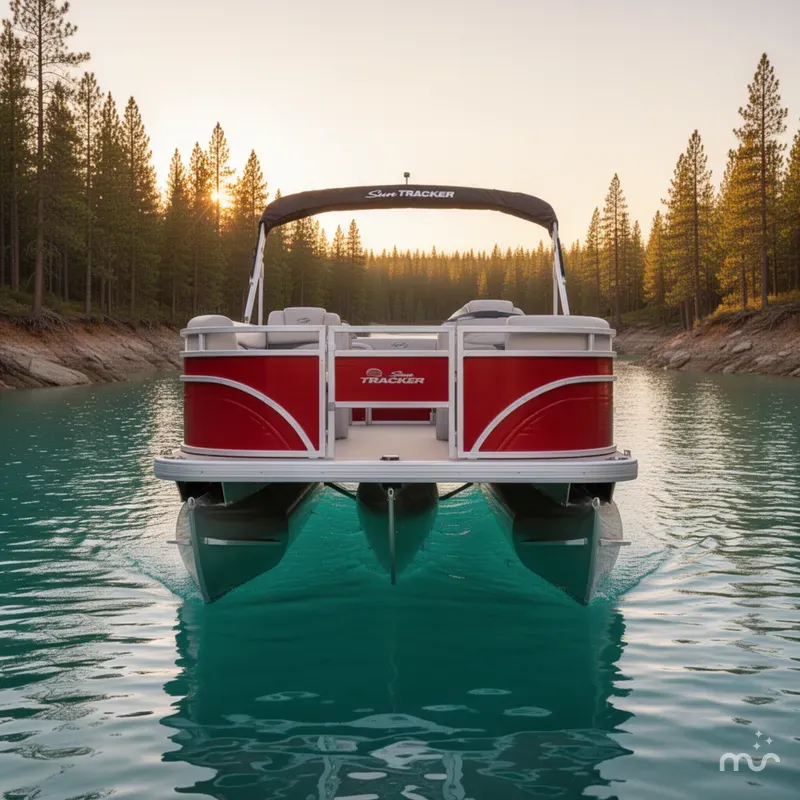 Slide: The Image of Sun Tracker Fishin' Barge 22 DLX 2026 - 1