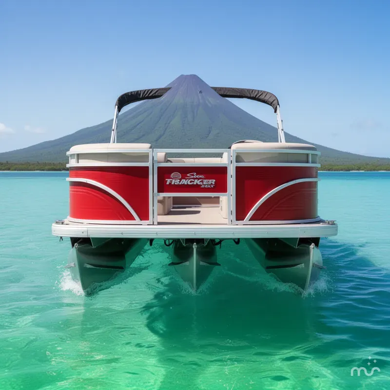 Slide: The Image of Sun Tracker Fishin' Barge 22 DLX 2026 - 1