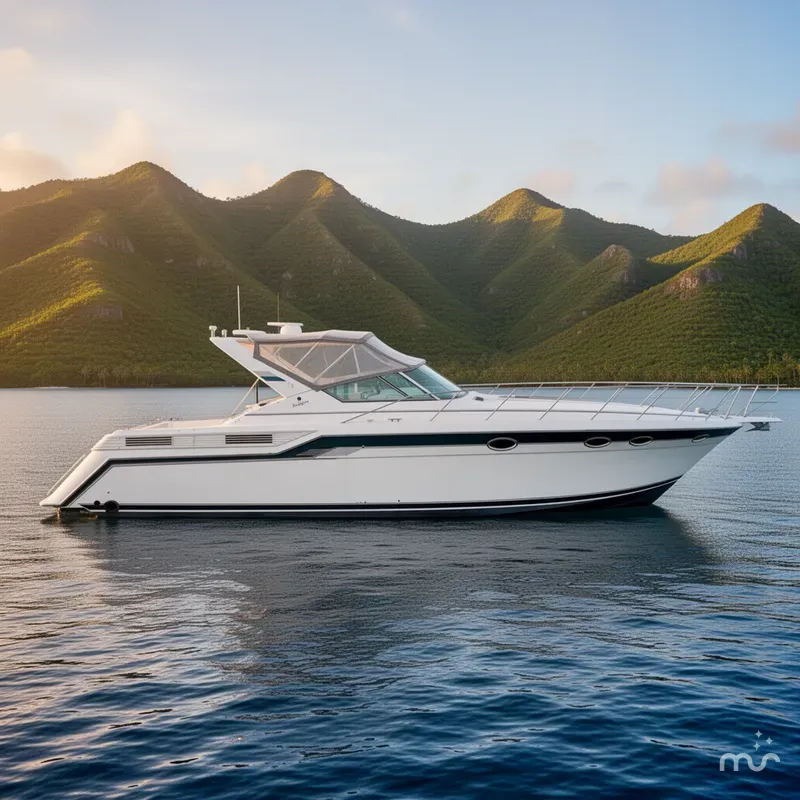Slide: The Image of Wellcraft 43 Portofino 1992 - 2