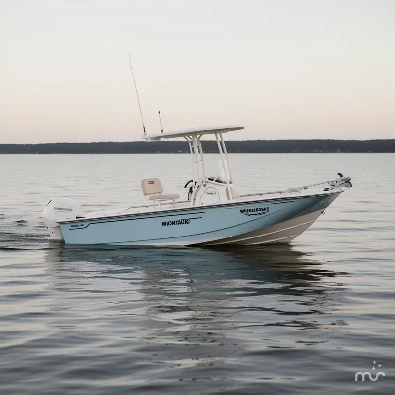 Slide: The Image of Boston Whaler 210 Montauk 2026 - 2