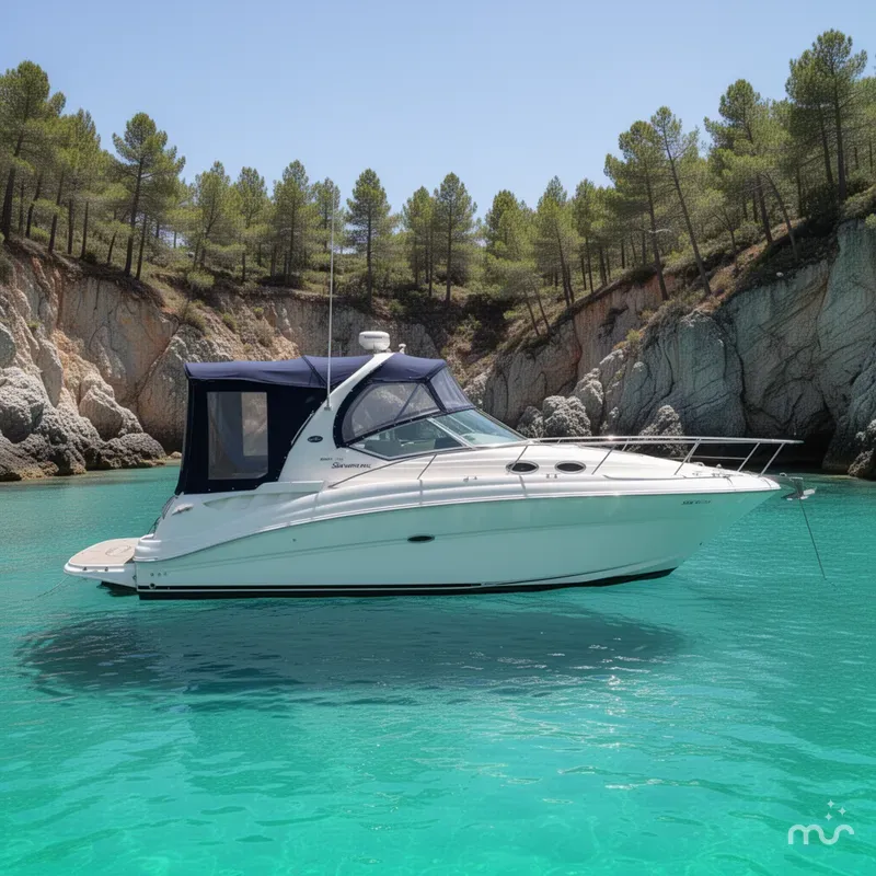 Slide: The Image of Sea Ray Sundancer 320 2003 - 2