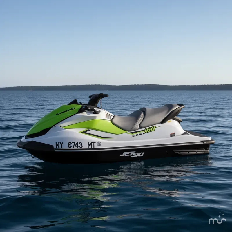 Slide: The Image of Kawasaki Jetski STX 160 2023 - 4
