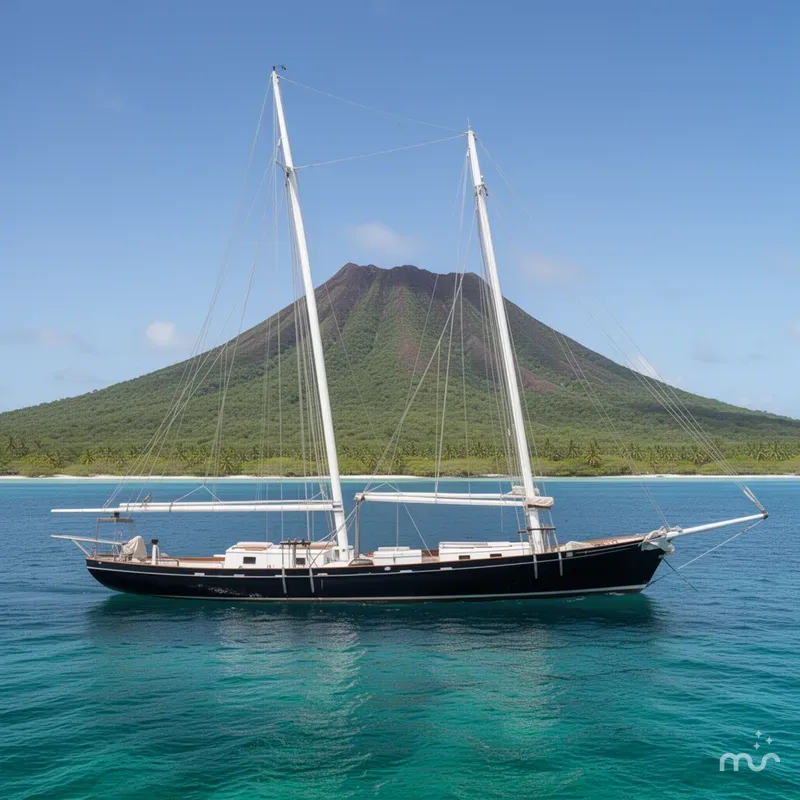 Slide: The Image of Pilot Schooner Leopard 1994 - 2