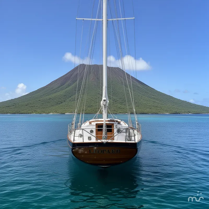Slide: The Image of Pilot Schooner Leopard 1994 - 3