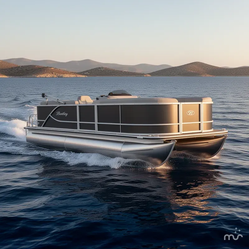 Slide: The Image of Bentley Pontoons LE 180 Cruise 2026 - 4