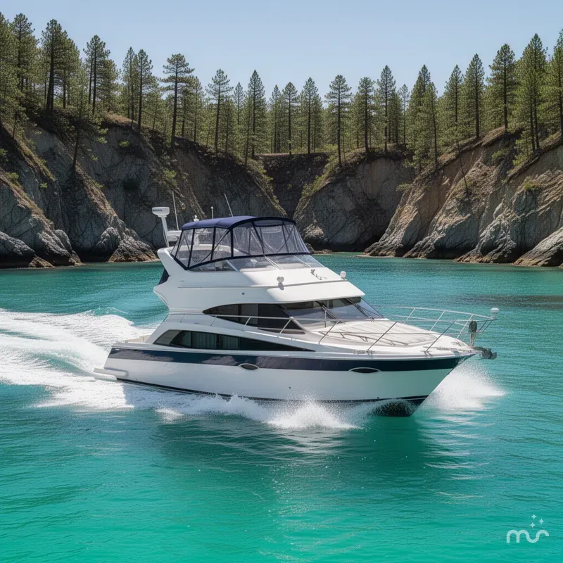 Slide: The Image of Carver Yachts 360 Sport Sedan 2008 - 4