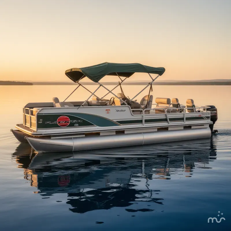Slide: The Image of Sun Tracker Fishin' Barge 25 2000 - 0