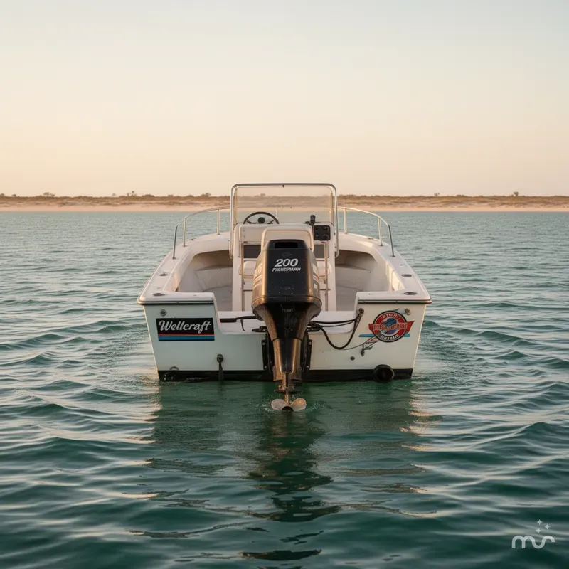 Slide: The Image of Wellcraft 200 Fisherman 1973 - 3