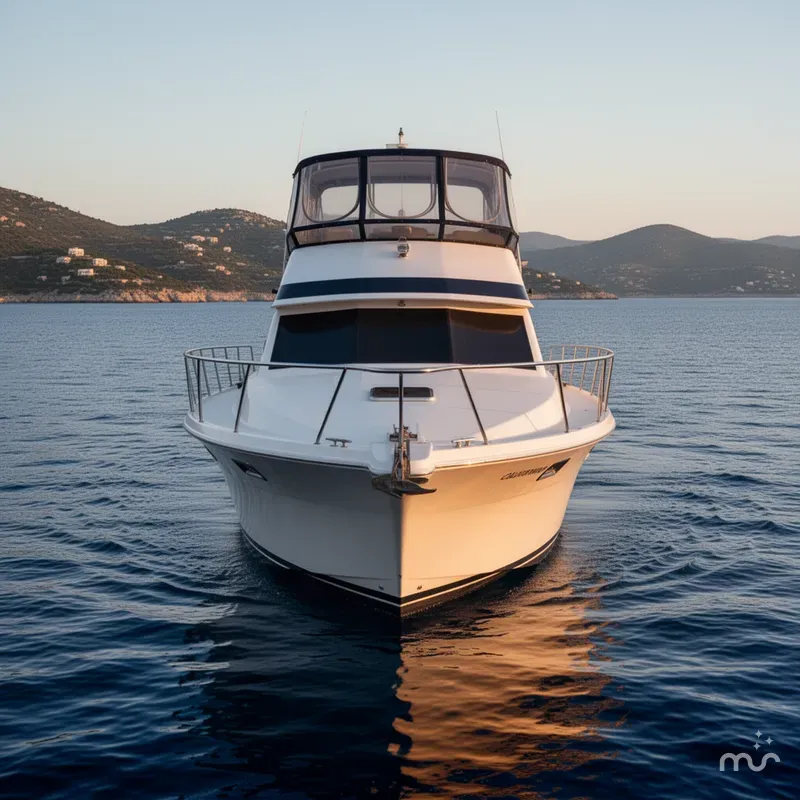 Slide: The Image of Californian 48 Motor Yacht 1986 - 1