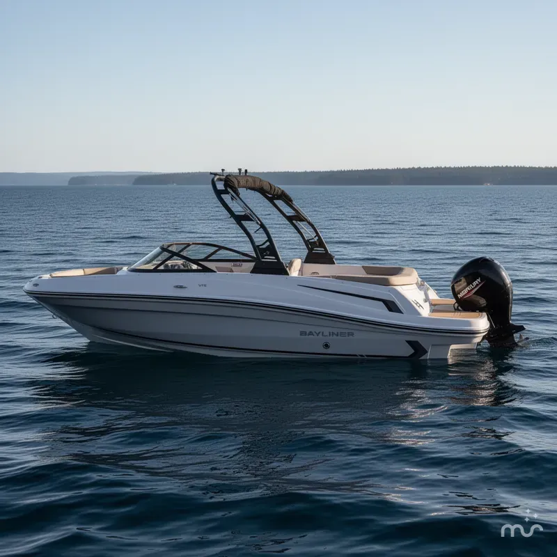 Slide: The Image of Bayliner VR5 Bowrider OB 2025 - 2