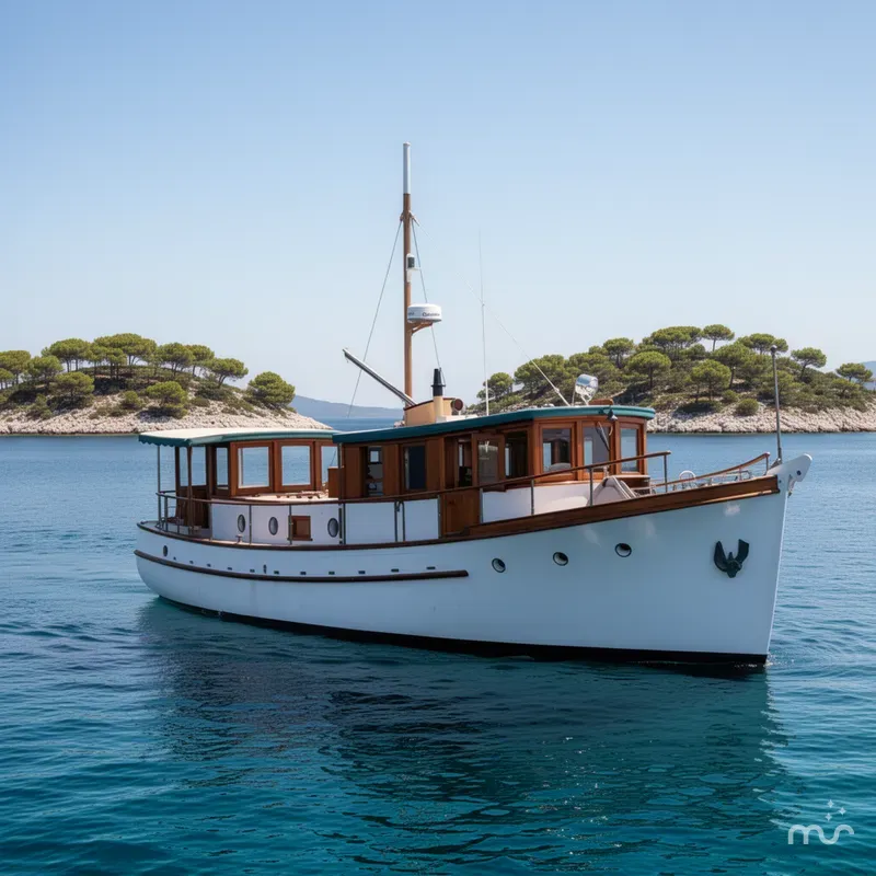 Slide: The Image of Custom Classic Converted Troller/Trawler 1952 - 2